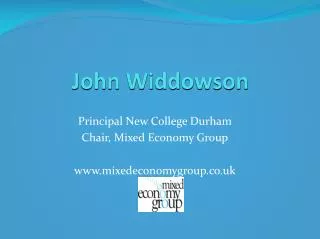 John Widdowson