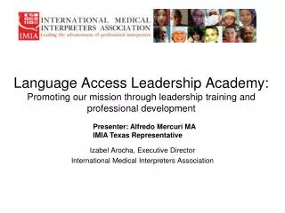 Izabel Arocha, Executive Director International Medical Interpreters Association