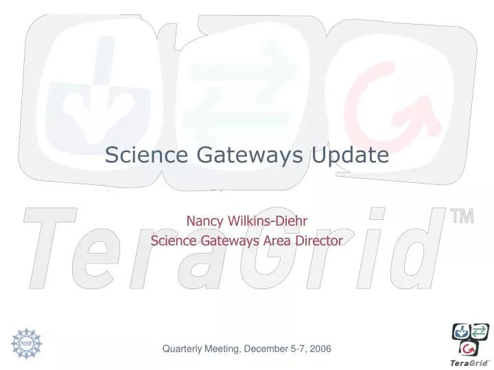 science gateways update