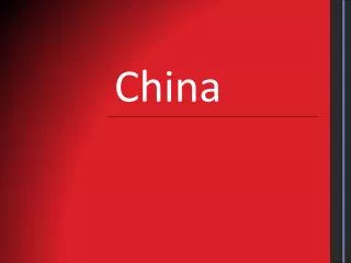 China