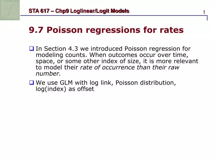9 7 poisson regressions for rates
