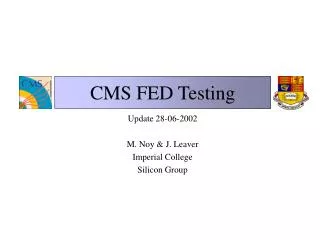 CMS FED Testing