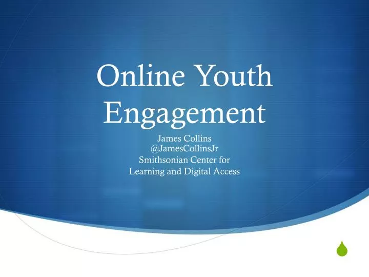 online youth engagement