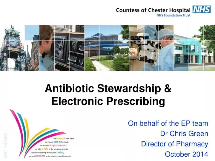 antibiotic stewardship electronic prescribing