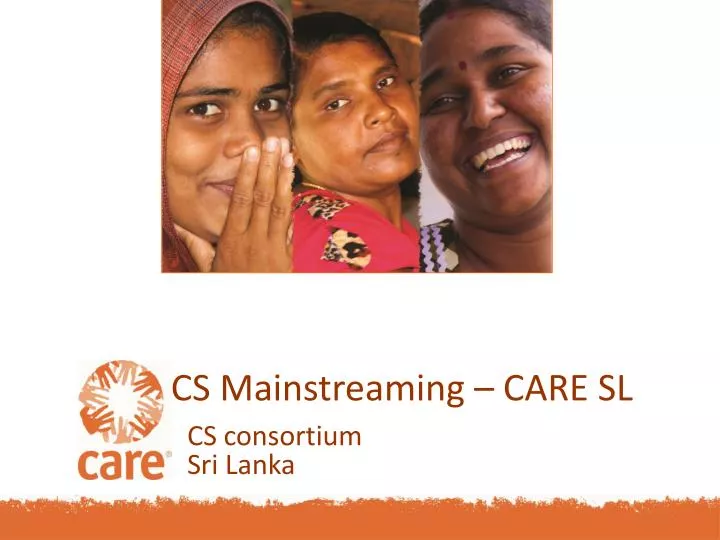 cs mainstreaming care sl