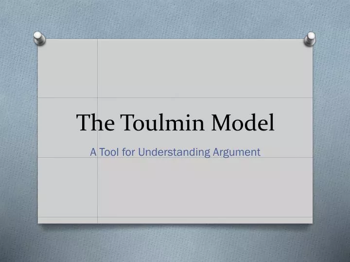the toulmin model