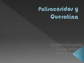 polisac ridos y queratina