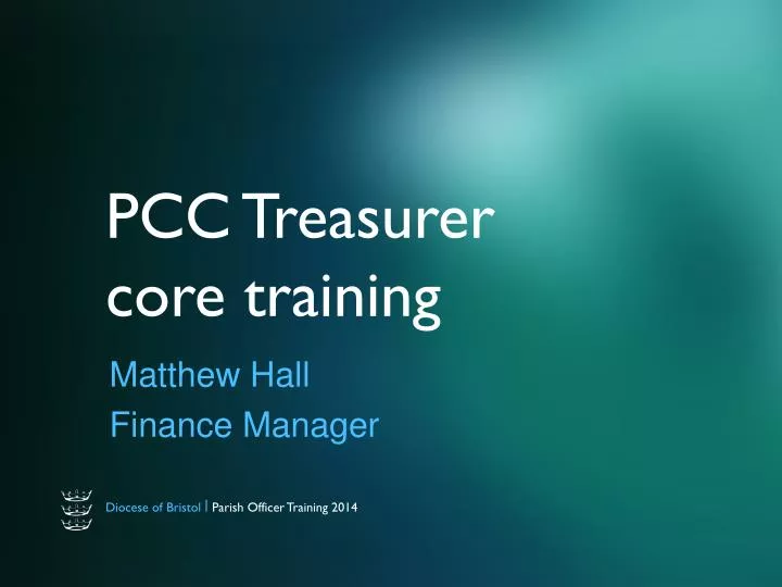 pcc treasurer core training
