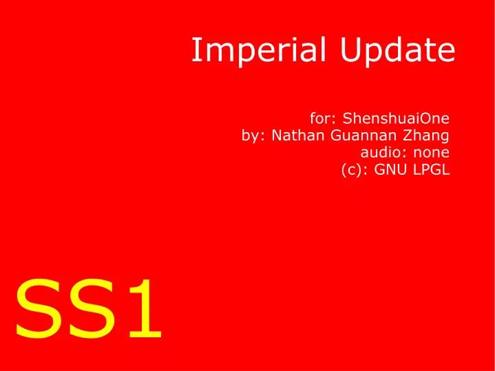 imperial update