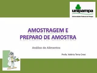 amostragem e preparo de amostra