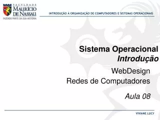 sistema operacional introdu o