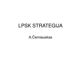 lpsk strategija