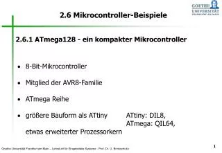 2 6 mikrocontroller beispiele