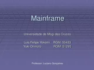 mainframe