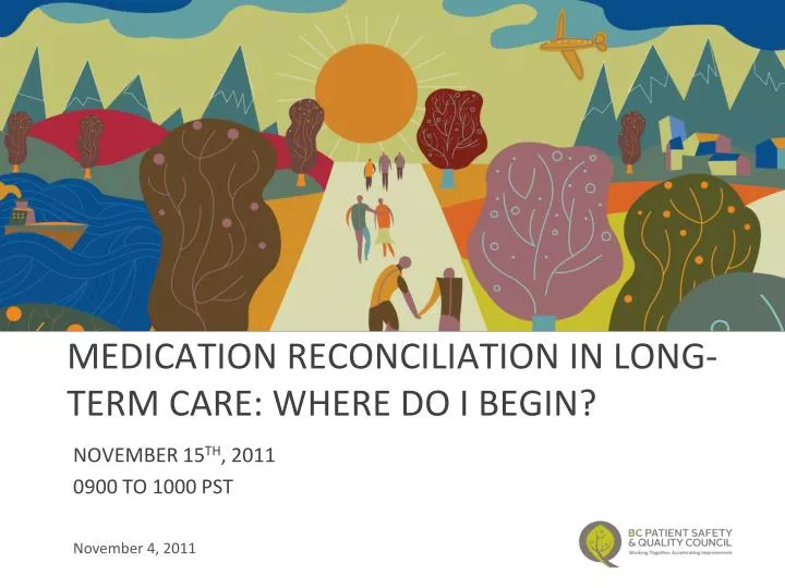 medication reconciliation in long term care where do i begin