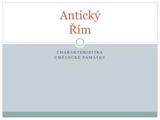 antick m