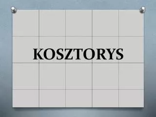 kosztorys