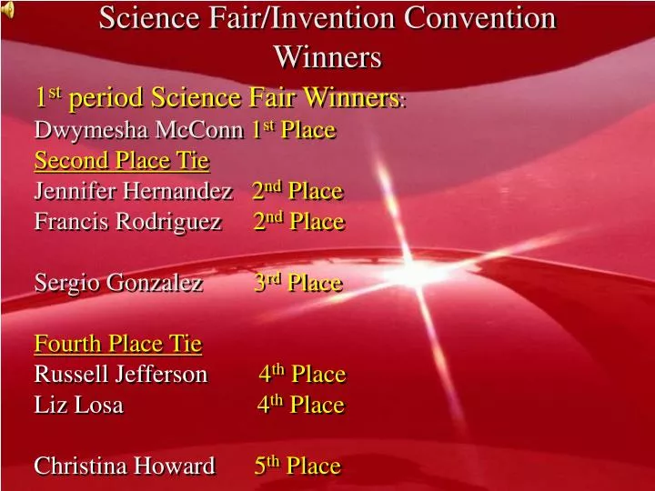 science fair invention convention winners