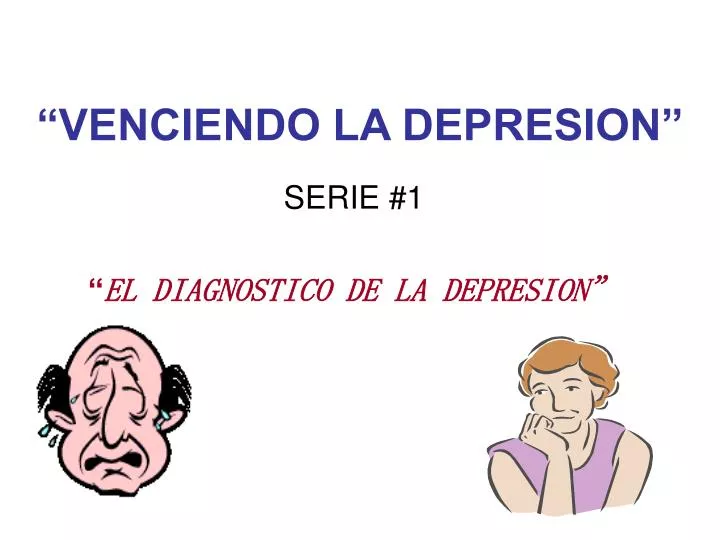 venciendo la depresion