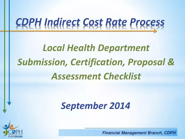 local health department submission certification proposal assessment checklist september 2014