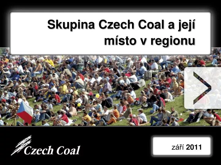 skupina czech coal a jej m sto v regionu