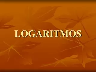 logaritmos