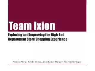 Team Ixion