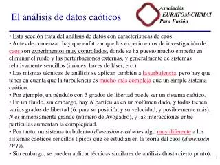 el an lisis de datos ca ticos