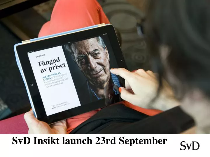 svd insikt launch 23rd september