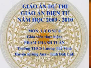 gi o n d thi gi o n i n t n m h c 2009 2010