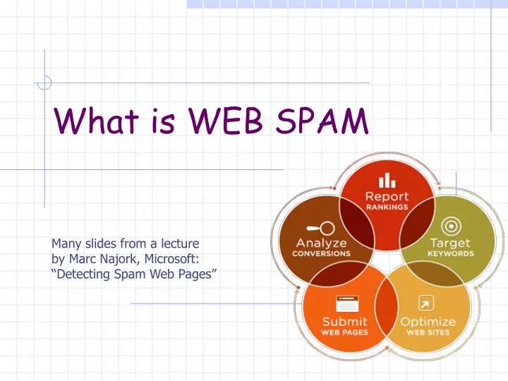 what is web spam