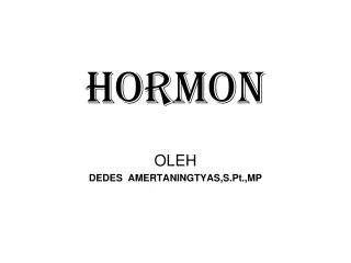 hormon