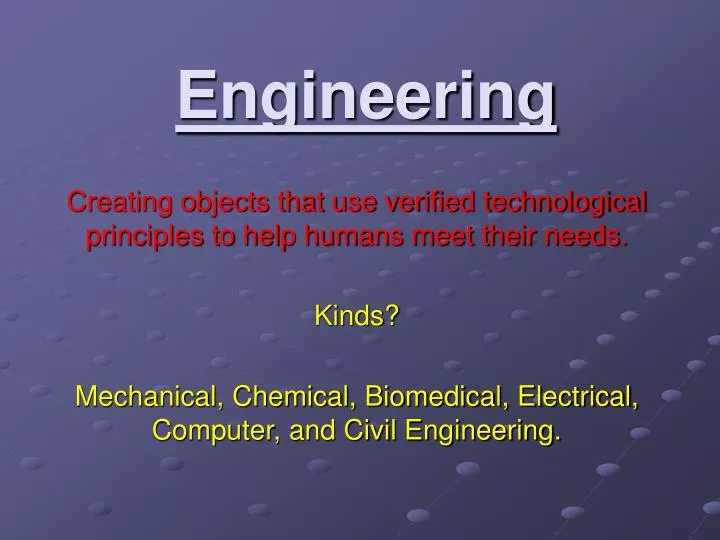 engineering