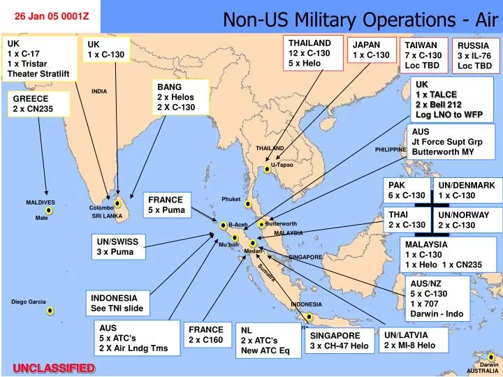 non us military operations air