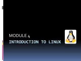 Introduction to linux