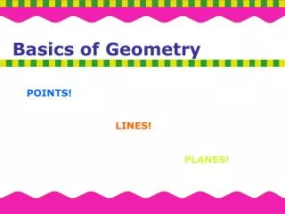 Basics of Geometry