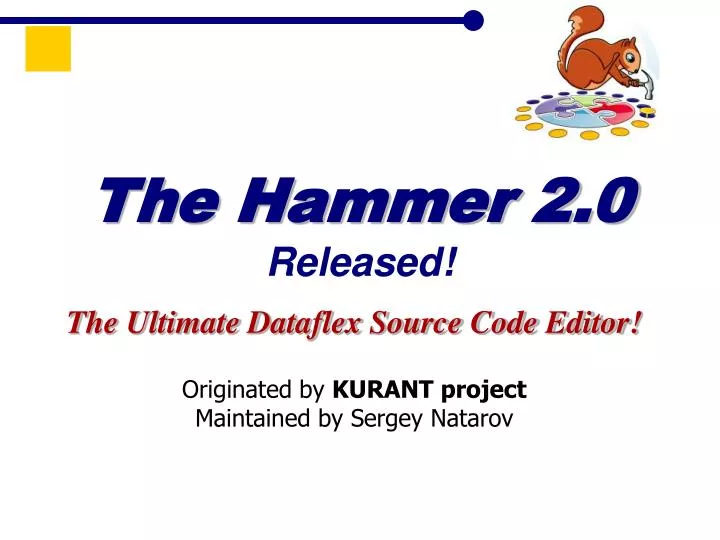 the hammer 2 0 released