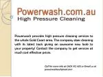 Best High Pressure Cleaning Services