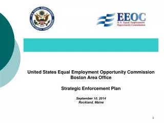 United States Equal Employment Opportunity Commission Boston Area Office