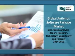 Global Antivirus Software Package Market 2014 -2018