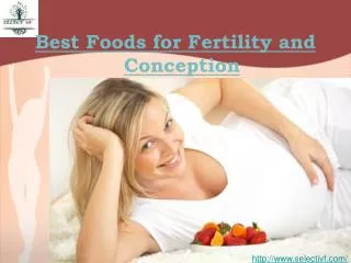 Best Foods for Fertility and Conception
