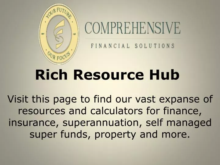 rich resource hub