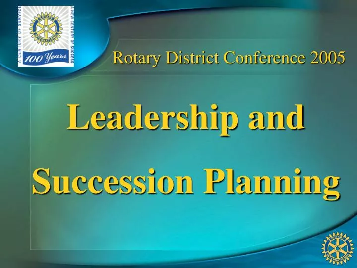 rotary district conference 2005