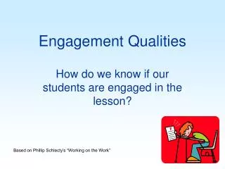 Engagement Qualities