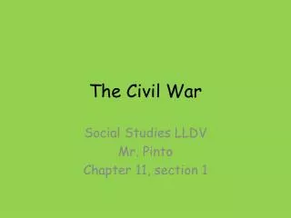 The Civil War