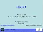 Cours 4 - slide 1