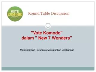 round table discussion