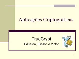 aplica es criptogr ficas