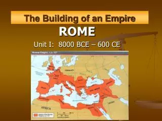 The Building of an Empire