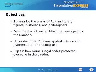 Summarize the works of Roman literary figures, historians, and philosophers.